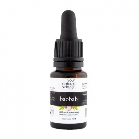 YOUR NATURAL SIDE Olej Z Baobabu Nierafinowany 10ml